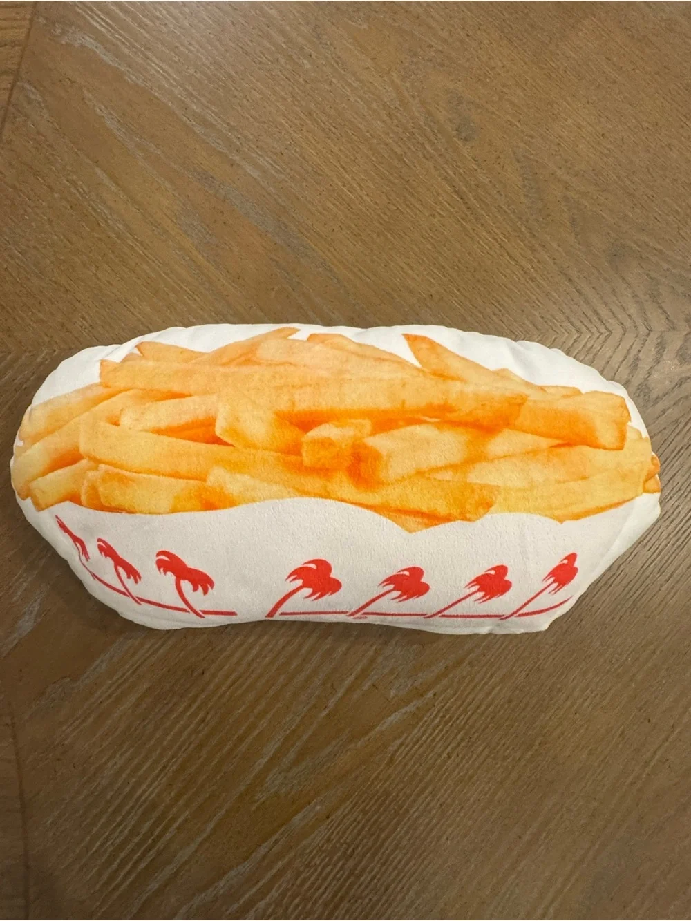 In-N-Out Burger Double-Double, Fries and Soft Drink plush pillow set